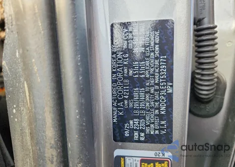 2026 Kia Niro Lx из США, поврежденный, VIN KNDCP3LE5T5329771